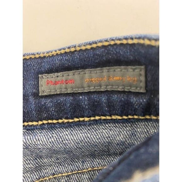 Citizens of Humanity Phantom Cropped Skinny Leg Distressed Jeans Blue - Size 28 - Picture 11 of 11